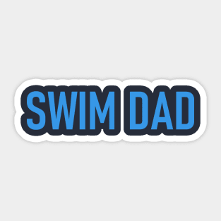 Swim Dad - Cool Swimming Sticker